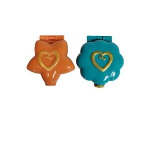 Polly Pocket Tiny World Fiercely Fab & Star Shaped Stage Playset NO DOLLS Mattel